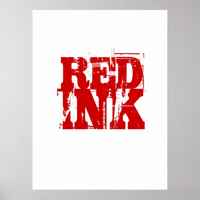 Red Ink Poster (Front)