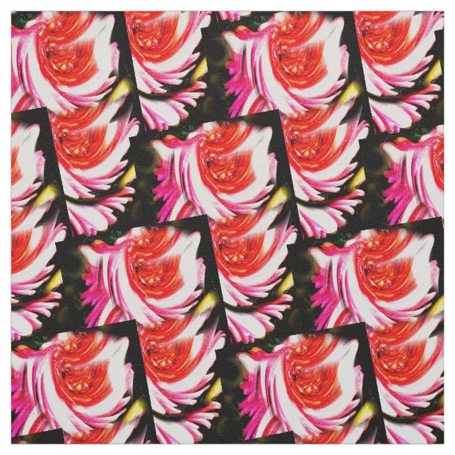 Red inspirations fabric (Swatch)