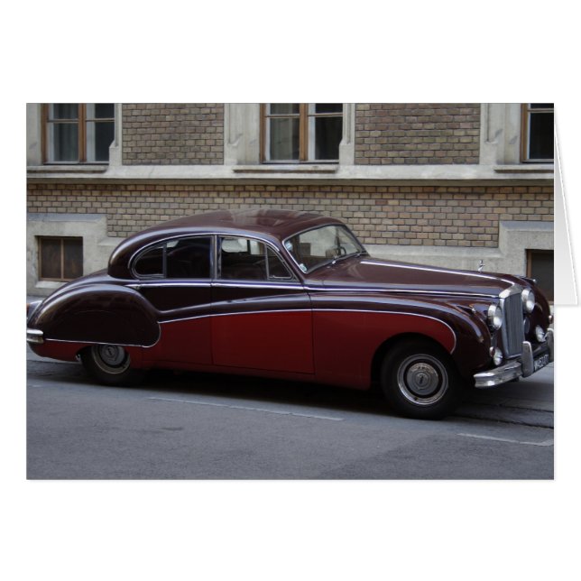 Red Jaguar Mark IX (Front Horizontal)