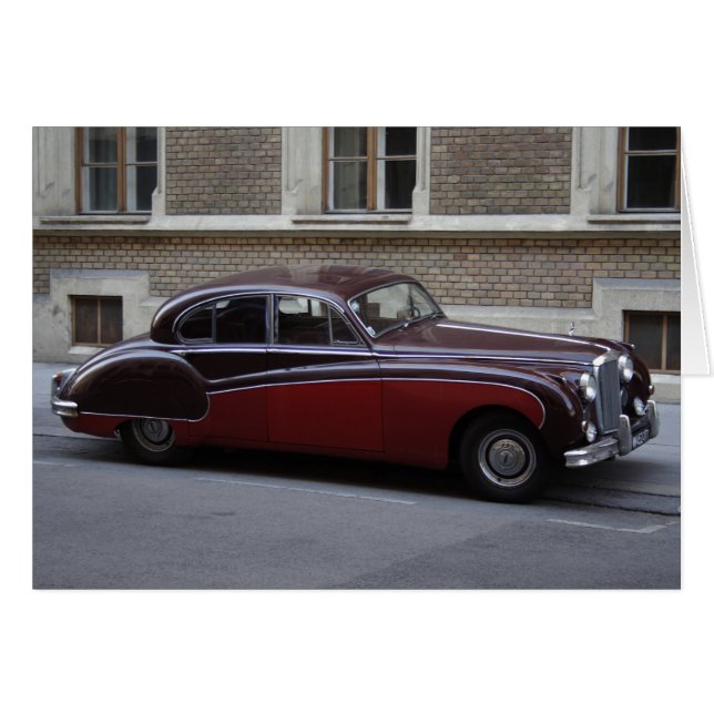 Red Jaguar Mark IX (Front Horizontal)