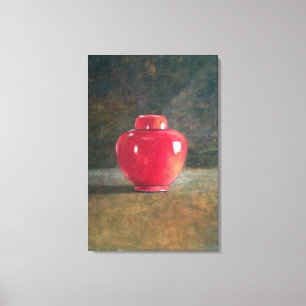 Red Jar 1996 Canvas Print