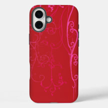 Red Jazzy iPhone Cases