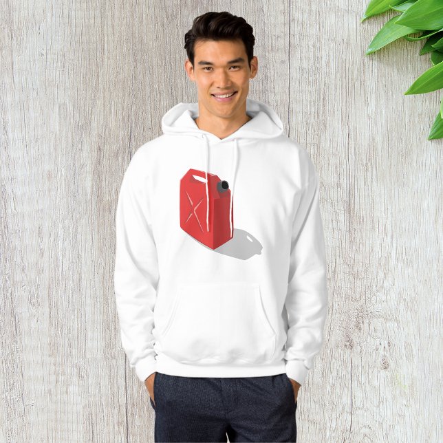 Red Jerrican Mens Hoodie (Creator Uploaded)