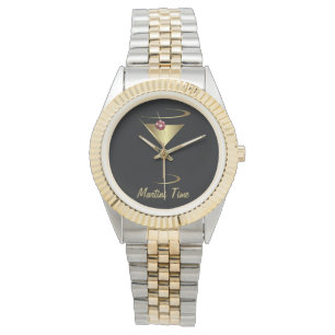 Red Jewel Gold Metallic-Time for Martini Watch
