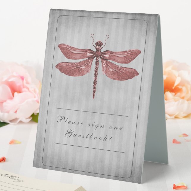 Red Jewelled Dragonfly Wedding (In SItu (Wedding))