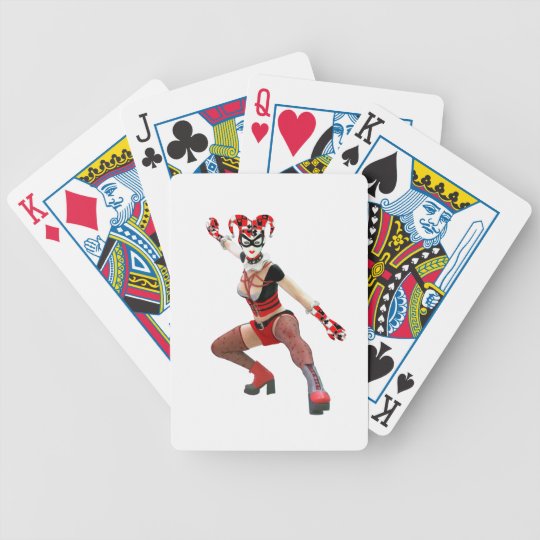 Red Joker Bicycle Playing Cards | Zazzle.co.uk