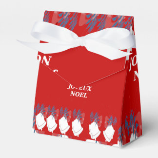 Red Joyous Christmas Bells Gift Box