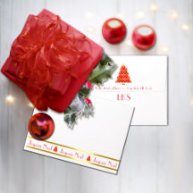Red Joyoux Noel Envelope