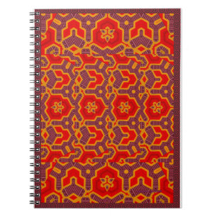 RED KALEID NOTEBOOK