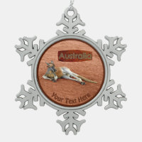 Red Kangaroo In Slouch Hat