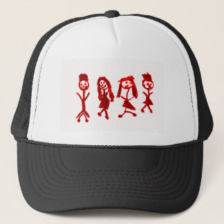 Red Kaylee My Family 2013 Art1a Hoboken The MUSEUM Trucker Hat