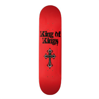 Red King of Kings Skateboard Deck