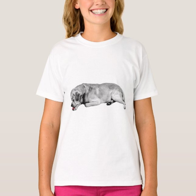 Red Kiss, Rest Easy T-Shirt (Front)