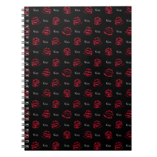 Red Kisses Notebook