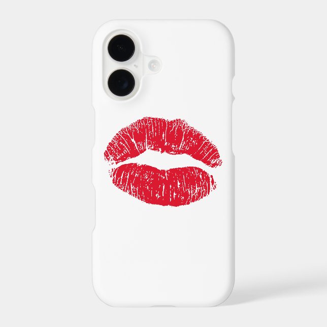 Red Kissing Lips (Back)