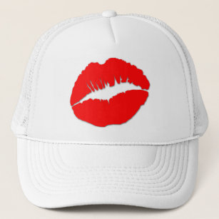 Lips Hats & Caps | Zazzle UK