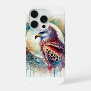 Red Kite 211024AREF128 - Watercolor iPhone 15 Pro Case