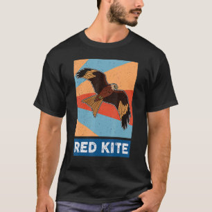 Red Kite Biologist Ornithologist Bird Motif 13 T-Shirt