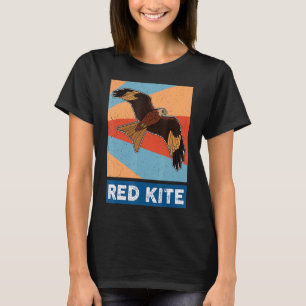 Red Kite Biologist Ornithologist Bird Motif 13 T-Shirt