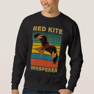 Red Kite Biologist Ornithologist Bird Motif 14 Sweatshirt