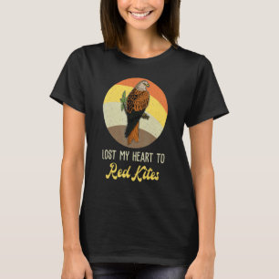 Red Kite Biologist Ornithologist Bird Motif 4 T-Shirt
