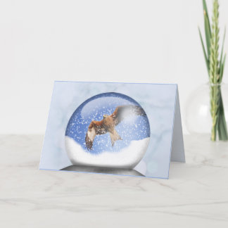Red Kite in a Globe Card