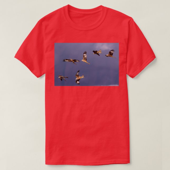 Red Kites Premium TShirt (Design Front)