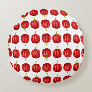 Red Knight Round Cushion