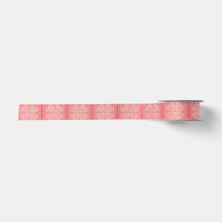 Red Lace Design Satin Ribbon