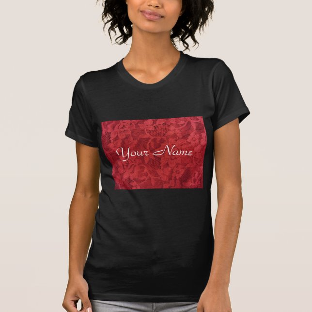 Red Lace T-Shirt (Front)