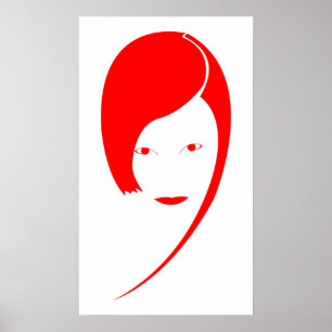 red lady poster