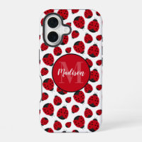 Red Ladybug Pattern Personalised