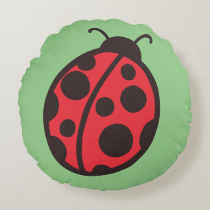 Red Ladybug Pillow