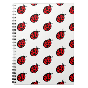 Red Ladybug School Notebook Gift
