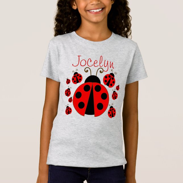 Red Ladybug T-Shirt (Front)