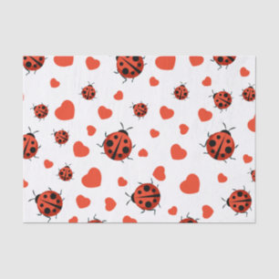Red Ladybug Tissue Paper