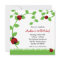 Red Ladybug Vines Birthday Party Invitations