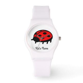 Red ladybug watch