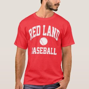 Red Land Baseball T-shirt