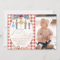 Red Land of Sweets Nutcracker Photo Birthday