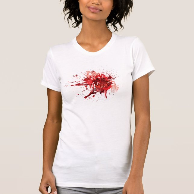 Red lantern Corps Collage T-Shirt (Front)