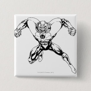 Red Lantern Corps - Rage Jump 3 15 Cm Square Badge