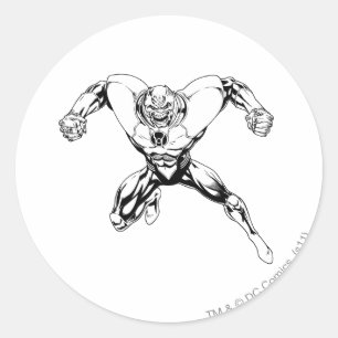 Red Lantern Corps - Rage Jump 3 Classic Round Sticker