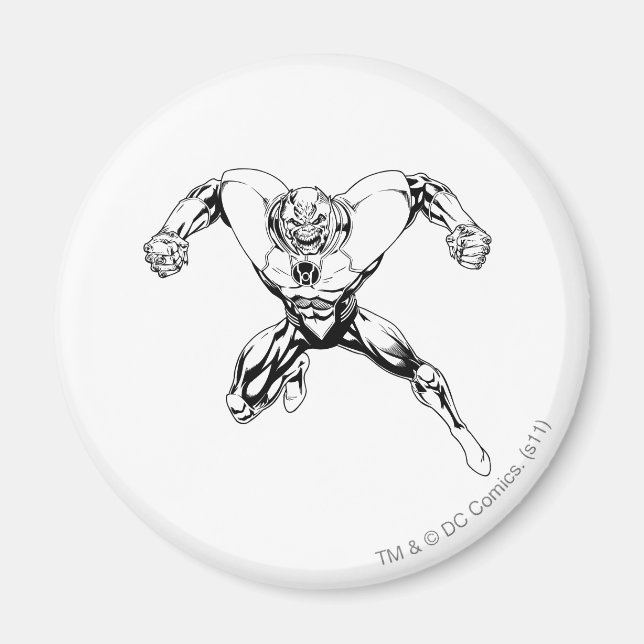 Red Lantern Corps - Rage Jump 3 Magnet (Front)