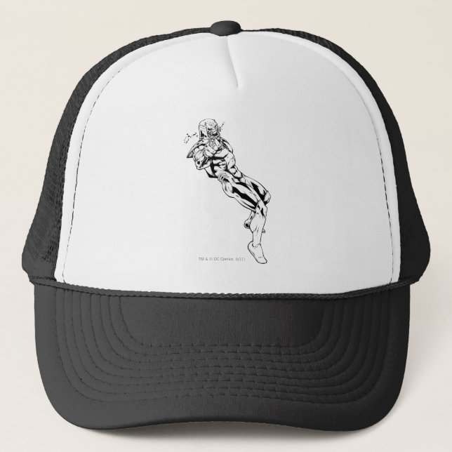 Red Lantern Corps - Rage Leaning 3 Trucker Hat (Front)