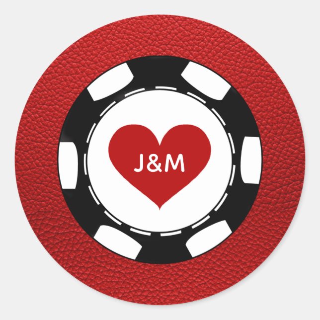 Red Las Vegas Passport Sticker (Front)