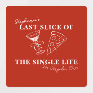 Red Last Slice of the Single Life Bachelorette