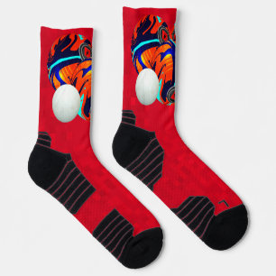 Red Lawn Bowls, Crew Socks