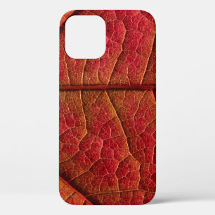Red leaf iPhone 12 case