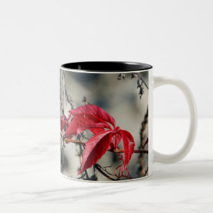 Red leaves Mug